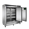 Atosa - 82" Bottom Mount 3 Door Reach-in Freezer - MBF8504GR