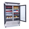 Atosa - 54" 2 Glass Door Merchandiser Freezer - MCF8703ES