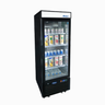 Atosa - 24" 1 Glass Door Black Merchandiser Refrigerator - MCF8726GR