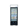 Atosa - 24" 1 Glass Door Black Merchandiser Refrigerator - MCF8725GR