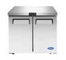 Atosa - 36" 2 Door Undercounter Freezer - MGF36FGR