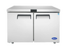 Atosa - 60" 2 Door Undercounter Freezer - MGF8407GR