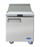 Atosa - 27" Refrigerated Sandwich Prep Table - MGF8401GR