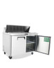 Atosa - 48" Refrigerated Sandwich Prep Table - MSF8302GR