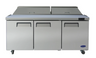 Atosa - 72" Refrigerated Sandwich Prep Table - MSF8304GR