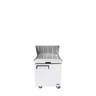 Atosa - 27" Refrigerated Mega Top Sandwich Prep Table - MSF8305GR
