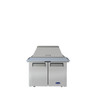Atosa - 36" Refrigerated Mega Top Sandwich Prep Table - MSF3615GR