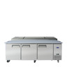 Atosa - 93" Refrigerated Pizza Prep Table - MPF8203GR