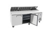 Atosa - 93" Refrigerated Pizza Prep Table - MPF8203GR