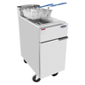 Atosa - 50 lb Natural Gas Deep Fryer - ATFS-50-NG