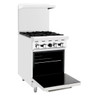 Atosa - 24" Liquid Propane Range - AGR-4B-LP