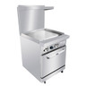 Atosa - 24" Natural Gas Range w/ Griddle - AGR-24G-NG