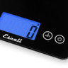 Escali - Arti Glass 22 LB Black Digital Scale