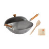 Joyce Chen - 14" Carbon Steel Wok Set (4PC)