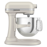 KitchenAid - 7 Qt Matte Milkshake Stand Mixer With Stainless Steel Accessories