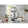 KitchenAid - 7 Qt Contour Silver Stand Mixer With Stainless Steel Accessories
