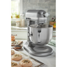KitchenAid - 7 Qt Contour Silver Stand Mixer With Stainless Steel Accessories