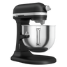 KitchenAid - 7 Qt Matte Black Stand Mixer With Stainless Steel Accessories