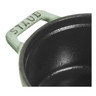Staub - 0.25L Sage Round Cast Iron Cocotte - 40508-702