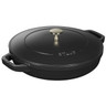 Staub - Black 4 Piece Large Stackable Cookware Set