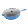 Staub - Ice Blue 10" Daily Pan With Glass Lid