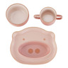 Staub - Kids 4pc Tableware Set - Pink Pig