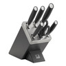 Zwilling - All * Star 7 PC Self Sharpening Knife Block Set Black