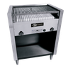 EmberGlo - 41F 36" Open Front Floor Standing Liquid Propane Charbroiler - 5130203