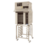 Turbofan - 29" Full Size Sheet Pan Digital Electric Convection Oven w/ Stand & Ventless Hood - E32D5.SK32.STAND.OV
