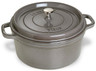 Staub - 8.35 L (9 QT) Grey Round Cocotte