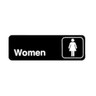 Winco - Symbol Sign 3"x9" Women