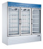 Omcan - 79" Freezer w/ 3 Swing Glass Doors - 50087
