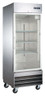 Omcan - 29" Stainless Steel Refrigerator w/ 1 Swing Glass Door - 51024