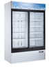 Omcan - Aurora 54" Refrigerator w/ 2 Sliding Glass Doors - 59032