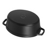 Staub - 6.7 L (7 QT) Black Oval Cocotte