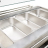 Omcan - 48" Stainless Steel Sealed Well Steam Table - 44506