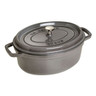 Staub - 8L (8.5 QT) Grey Oval Cocotte