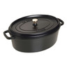 Staub - 8L (8.5 QT) Black Oval Cocotte