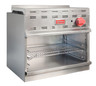 Omcan - 24" Natural Gas Infrared Cheese Melter - 46030