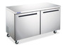 Omcan - Aurora 47" Under Counter Refrigerator w/ 2 Doors - 59056