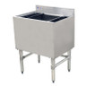 Omcan - 24" Stainless Steel Insulated Ice Bin w/ 7 Circuit Post-Mix Cold Plate - 43477