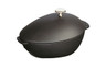 Staub - 2 L (2.1 QT) Black Mussel Pot