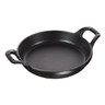 Staub - .4L (.5 QT) Black Round Stackable Dish