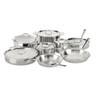 All-Clad - 14 Pc Stainless Cookware Set