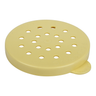 Cambro - 405 Yellow Shaker Lid for Cheese