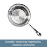 All-Clad - 3 QT Stainless Universal Steamer Insert - 4703ST