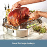 All-Clad - 16" x 13" Stainless Roaster with Rack - E752C264