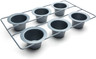 Fox Run - Non-Stick Linking Popover 6-Cup Muffin Pan