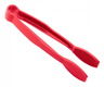Cambro - Lugano 6" Red Flat Grip Plastic Tongs