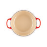 Le Creuset - 3.3 L (3.5 QT) Cherry French Round Dutch Oven